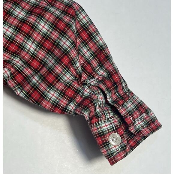 Oshkosh Button Up One Piece Baby Boys Size 12 Months Long Sleeve Collar Bodysuit - Picture 6 of 6